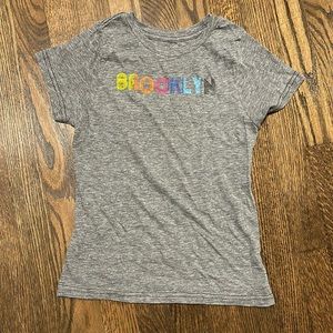 Retro brand boys gray graphic short sleeve tee.  Size 6.